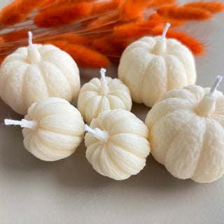 Fall Mini Candle Pumpkins (2pcs)