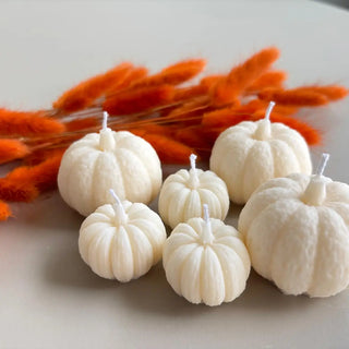 Fall Mini Candle Pumpkins (2pcs)