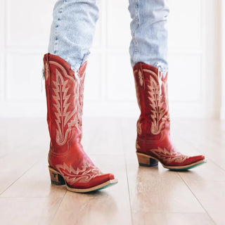 LANE Boots Smokeshow Smoldering Red