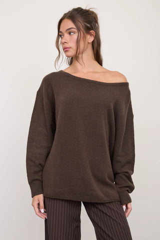 Cozy Cocoa Knit Pullover