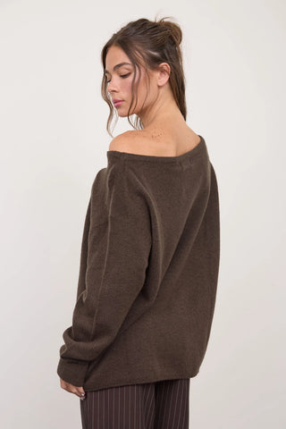 Cozy Cocoa Knit Pullover