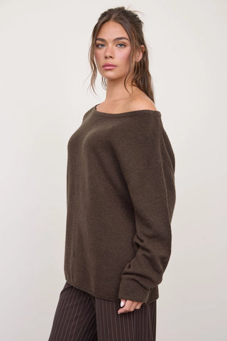Cozy Cocoa Knit Pullover
