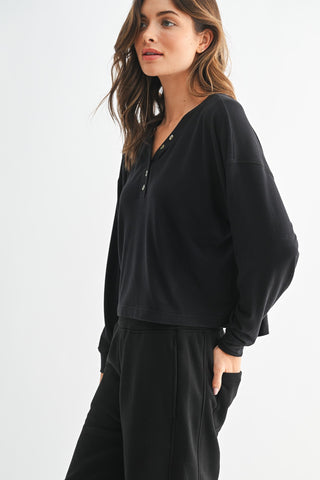 Lounge Knit Henley