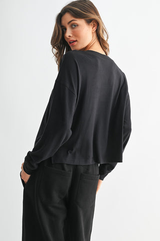 Lounge Knit Henley