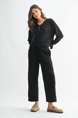 Lounge Knit Henley