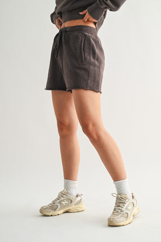 Mineral Wash Luxe Shorts