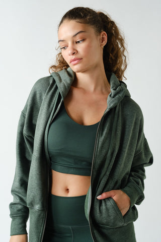 Fleece Hoodie Jacket