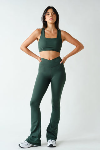 Venice Crossover Waist Yoga Pants