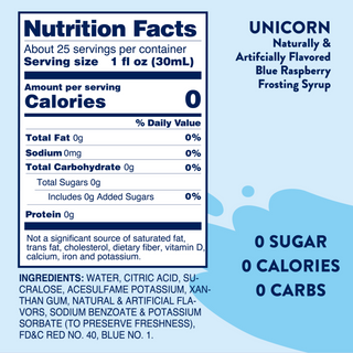 Jordans Skinny Syrups Unicorn