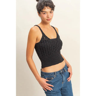 Around the Bonfire Crochet Top