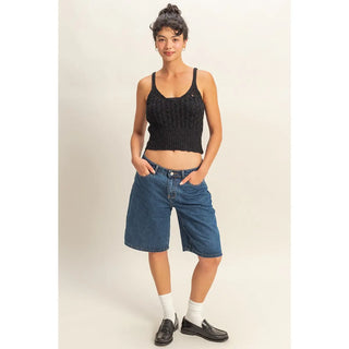 Around the Bonfire Crochet Top
