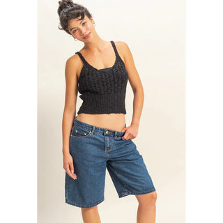 Around the Bonfire Crochet Top