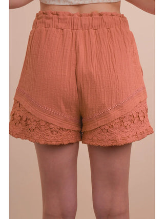 Wanderlust Lace Shorts