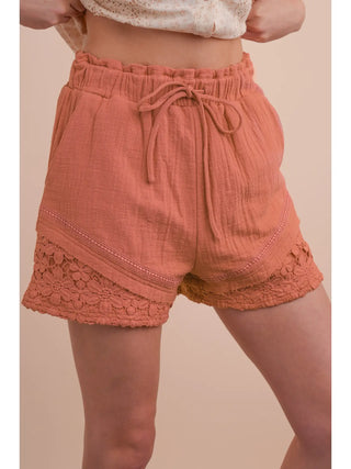 Wanderlust Lace Shorts
