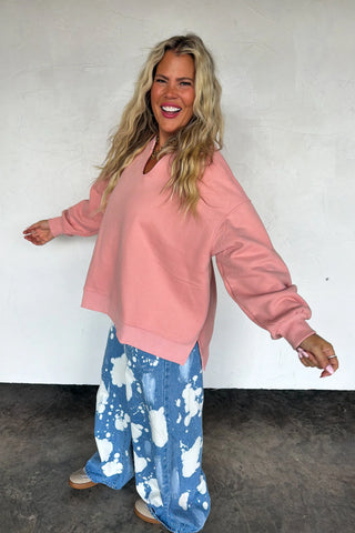 PREORDER BLAKELEY- LIVED IN OVERSIZED PULLOVER