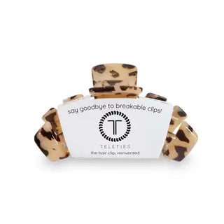 TELETIES Blonde Tortoise Clip