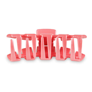 TELETIES - Classic Hair Clip - Calming Coral