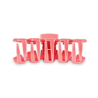 TELETIES - Classic Hair Clip - Calming Coral