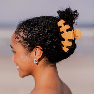 TELETIES- Classic Hair Clip- Mango For It!