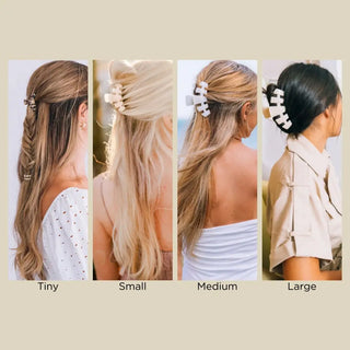 TELETIES - Classic Hair Clip - Summer Brights