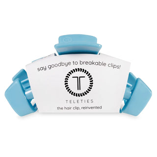 TELETIES - Classic Hair Clip - Summer Sky