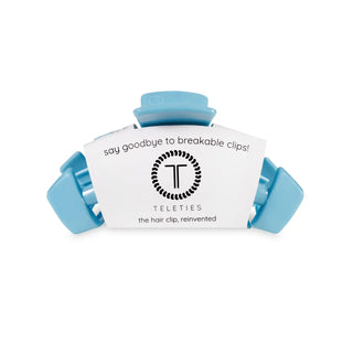 TELETIES - Classic Hair Clip - Summer Sky