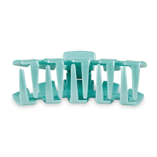 TELETIES- Classic Hair Clip - Totally Turquoise