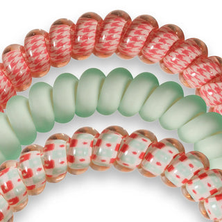 Spiral Hair Coil | Small | Calming Coral