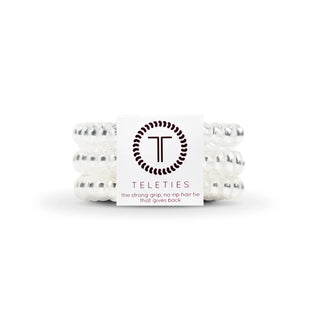 Spiral Hair Coils | Small | Crystal Clear Hair Ties