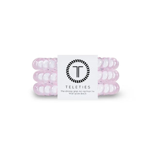 Spiral Hair Coils | Small | Rose Water Pink Hair Ties