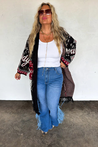 PREORDER - Out West Knit Cardigan