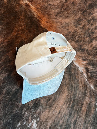 White Camo Howdy Trucker Hat