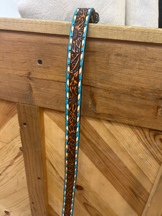 ROPER Field of Sunflowers Tooled Belt