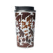 Brown cow print