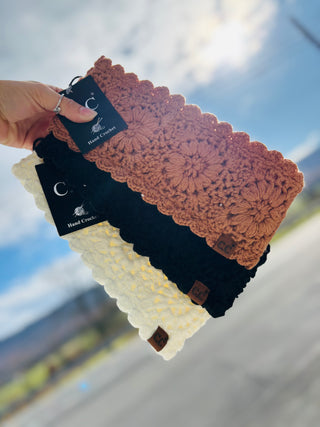 Flower Crotchet Headwrap