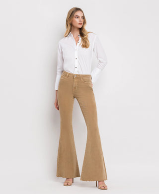 High Rise Super Flare Jeans