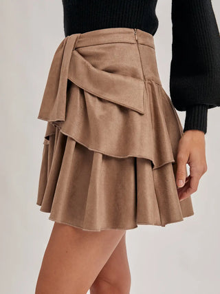 Ruffled Up Mini Skirt
