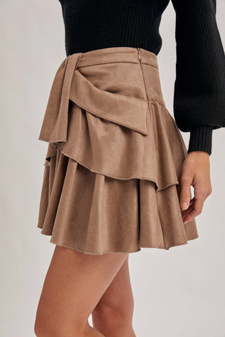 Ruffled Up Mini Skirt