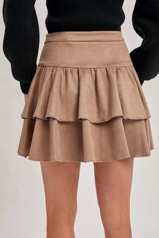 Ruffled Up Mini Skirt