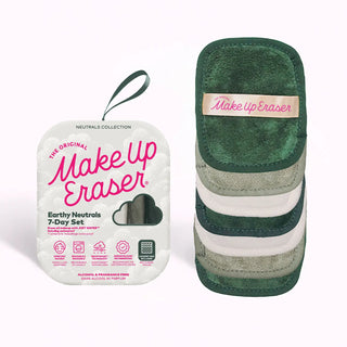 Earthy Greens 7-Day Makeup Eraser Set