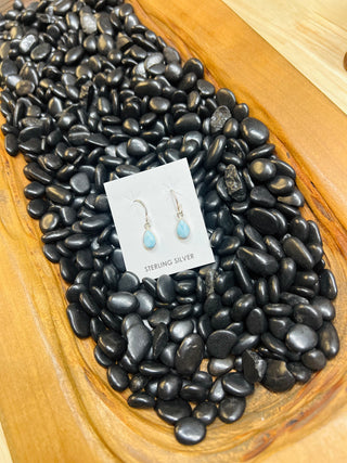 Larimar Silver Earring