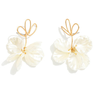 Pearl Blossom Earrings