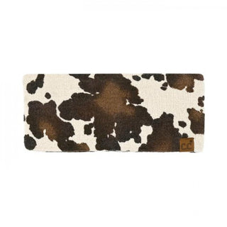 Cow Print Headwrap