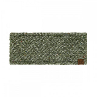 C.C Olive Criss Cross Headwrap