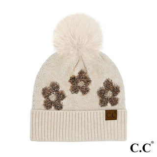 C.C Daisy Pom Beanie