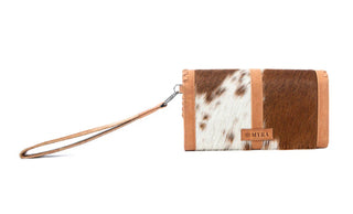 Myra Oracle Ember Hairon Leather Wallet