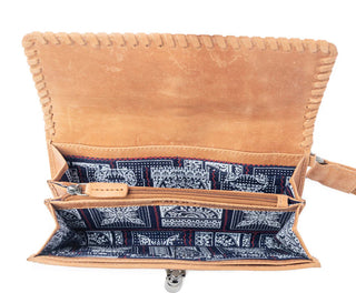 Myra Oracle Ember Hairon Leather Wallet