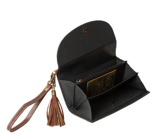 Myra Sandstone Trail Hairon Wristlet Wallet