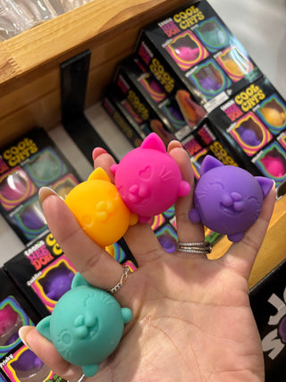 INSTOCK 4 Piece Cool Cats Squishy