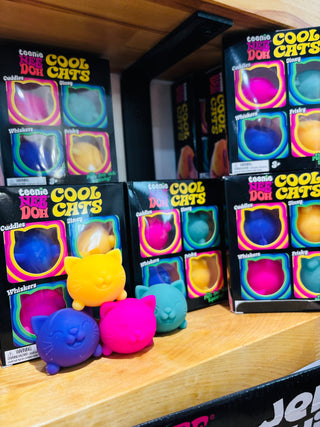 INSTOCK 4 Piece Cool Cats Squishy